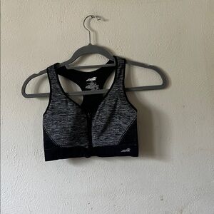 Avia Sports Bra Heather Grey Womens